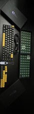 NEW-Akko Mechanical Keyboard With 2 Boxes Of Akko Matcha Green Pro Switches. picture
