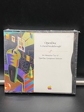 Vtg New 1995 Apple OpenDoc Interactive Tour Component Software CD MAC Windows picture