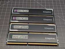 Kingston Hyper X Black 24GB Lot  2x8GB 2x4GB 1600MHz DDR3 RAM picture