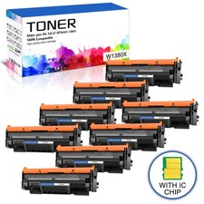 8PK W1380X Toner with Chip For 138X HP LaserJet Pro 3001dw 3001fdw MFP 3101fdw picture