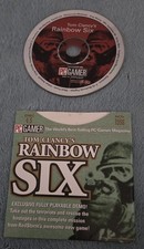 PC Gamer Magazine CD-Rom Disc 4.5 Nov 1998 Tom Clancy Rainbow Six, Army Men Pc picture