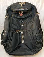 SwissGear 1900 AIRFLOW TSA 17-Inch Laptop Backpack, Black Excellent Condition picture