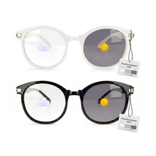 Kids Blue Light Glasses UV400 Photochromic Gold Frame (2-6Y) picture