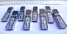 Lot of 8 Finisar FCLF-8521-3 1000BASE-T Copper RJ45 SFP Pulled Tested Working picture