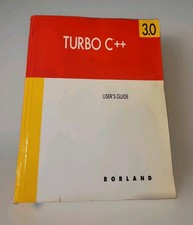 Borland Turbo C++ 3.0 User's Guide 1992 Vintage Programming Manual picture