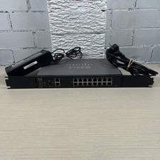 CISCO RV345P 16-PORT GIGABIT WIRED VPN ROUTER K9 POE  rv345p with Power Adapter picture