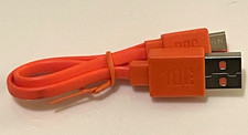 JBL Orange USB 2.0 to Micro-USB Flat Charging/Data Cable 15cm picture