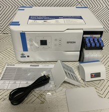 🗝️  Epson EcoTank ET-2840 Color Inkjet All-In-One Printer, White 👉BROKEN👈 picture