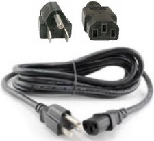 Lot10 10ft 16awg long Heavy Duty Standard AC Power Cord/Cable/Wire PC C13 13A  picture