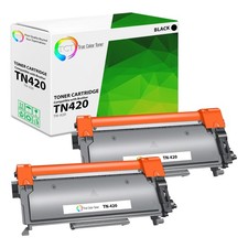 TCT 2PK TN420 Black Compatible Toner For Brother HL 2240 2270dw MFC 7360n 7065d picture