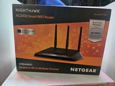 Netgear Nighthawk AC2400 Smart WiFi Router Model R7350 OPEN BOX picture