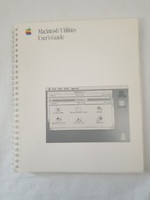 Vintage Apple Macintosh Utilities User's Guide - 1988 MAC Manual  picture