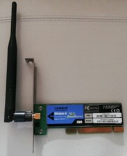 LINKSYS WMP54GS ver. 1.1 Wireless-G 2.4GHZ 54Mbps PCI ADAPTER w/ SPEED BOOSTER  picture