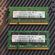 HYNIX 3GB (1x2GB +2x2GB) 2Rx8 PC2-6400S-666-12 and 2Rx16 PC2-6400S-666-12 Laptop picture