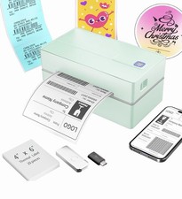 NULLTONEX Bluetooth Thermal Shipping Label Printer 4x6 Wireless Label Maker picture