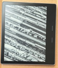*No Ads* Amazon Kindle Oasis (10th Gen) 32GB, Wi-Fi + Free LTE, 7in, Graphite picture