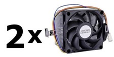 2PCS CPU Cooler Cooling Fan amp Heatsink For AMD Socket AM2 1A02C3W00 up to 95W picture