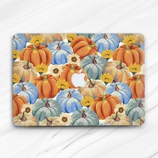 Cute pumpkins Art Sunflowers Fall Hard Case For Macbook Air 13 Pro 16 13 14 15 picture