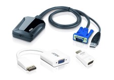 Aten Laptop USB KVM Console Crash Cart Adapter IT Kit picture