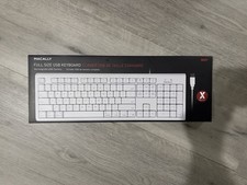 Macally Full-Size USB Wired Keyboard for Mac Desktop Computer MacBook QKEY picture