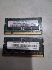 Hynix 2GB Laptop Ram Memory 2Rx8 PC2 6400S -666-12. HYMP125S64CP8-S6 AB-C (2PK) picture