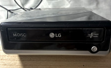 LG GE24NU40 External DVD Writer Drive USB2.0 Super Multi M-Disc Backup READ picture