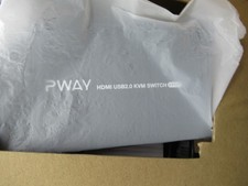PWAY PW-S7201H2 Portable 2 In 1 Out Dual Monitor HDMI KVM Switch USB Powered picture