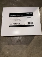 NEW STARTECH SV231QDPU34K 2-PORT Triple Monitor DISPLAYPORT USB3 4K KVM Switch picture
