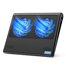 TECKNET Laptop Cooling Pad, Portable Ultra-Slim Quiet Laptop Notebook Cooler Coo picture