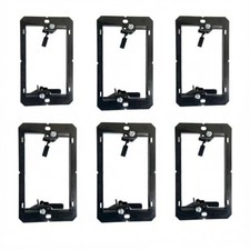 6 Pack Low Voltage Mounting Brackets Flush Mount Adjustable HDMI Ethernet picture