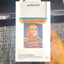 Polaroid Hi-Print Gen 2 2x3 Pocket Photo Printer, Bluetooth Dye-Sub 300DPI picture