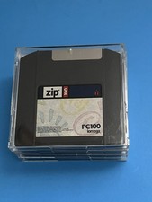 4 Pack of NEW in Jewel Case 100MB Iomega Zip PC100 picture