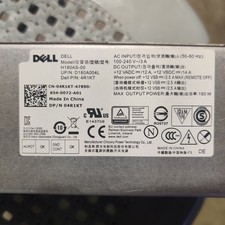 Dell PowerEdge 180W Hot Plug Server Power Supply H180AS-00 4R1KT picture