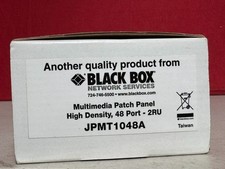 Black Box JPMT1048A GigaStation2 48-Port 2U Blank Keystone Patch Panel TAA 19in picture
