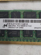 Lot 8 Units MT36JSF1G72PZ-1G4M1HE 8Gb Pc3-10600R picture