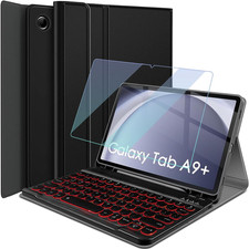 Backlit Keyboard Case for Galaxy Tab A9 plus 11 Inch 2023 with Screen picture