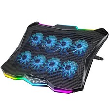 AICHESON Gaming Laptop Cooling Pad with 8 Fans, RGB Computer Stand for 15.6-1... picture