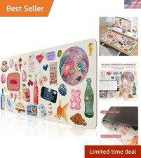 Waterproof Mouse Pad Large 35.4x15.7, Stylish Non-Slip Desk Protector for Gaming picture