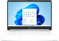 hp 14-dq3000dx 14” laptop white open box laptop for work home etc picture