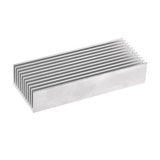 Electronics Cooler Heatsink for MOS GPU IC Chip Silver 100 x 40 x 20 mm picture