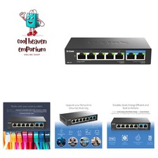 7-Port 2.5GB Unmanaged Gaming Switch - Perfect for High-Speed Networks picture
