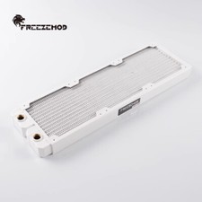 FREEZEMOD 360mm Computer Water-cooled Copper Radiator Row 14 Flat Tubes  white picture