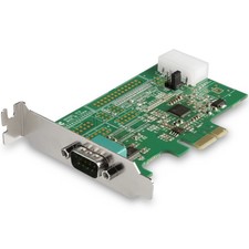 StarTech 1 Port RS232 Serial Adapter Card with 16950 UART PCIe to Serial Adapter picture