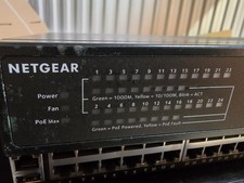 NETGEAR GS324P 24-Port Gigabit PoE+ 190WAC Unmanaged Switch Tested  picture