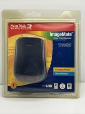 SanDisk ImageMate Dual Card Reader SDDR-75-07 Compact Flash & Smart Media ~ New picture