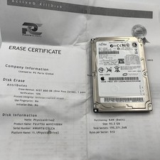 Fujitsu MHW2100BH 100GB Sata Hard Drive P/N: CA06820-B040 F/W: 00000012 picture