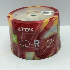 TDK CD-R Blank Discs Recordable 47 Pieces 52x 80 Min 700MB/MO Spindle  picture