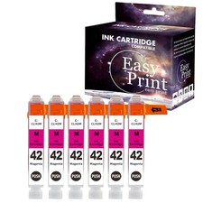 6PK CLI42 CLI 42 CLI-42 Magenta Ink Cartridge for Pro100S Pro100 Printer picture