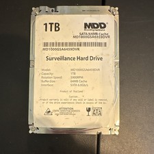 MDD MaxDigitalData 1TB Surveillance SATA III HDD 5900RPM MD1000GSA6459DVR picture