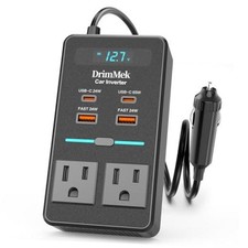 300W Car Power Inverter 12V to 110V Car Outlet Adapter black picture